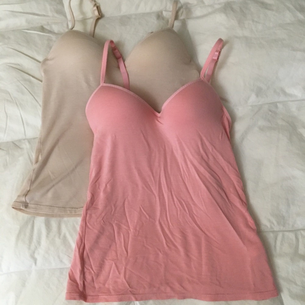 Molded Cups Bra Tank Top NWOT